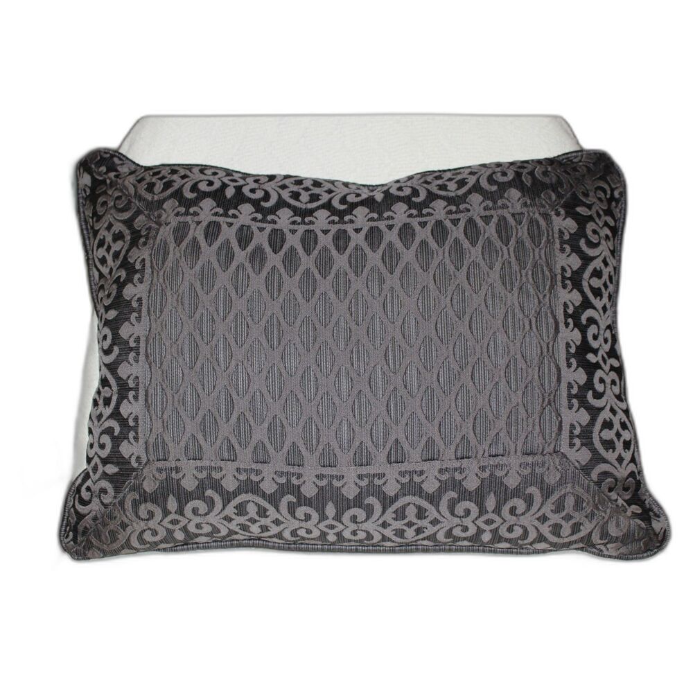 J Queen New York Bohemia 19*14 Throw Pillow With a Diamond Pattern (Pre-Owned)